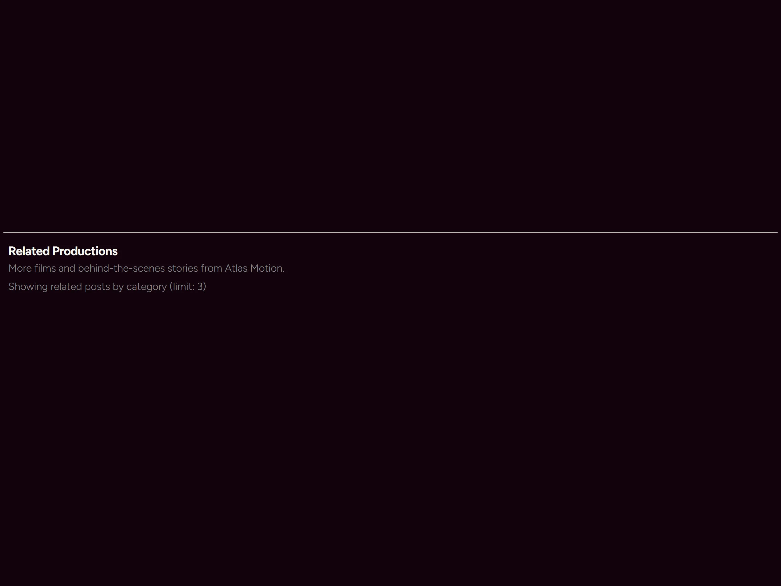 Related Posts — dark theme