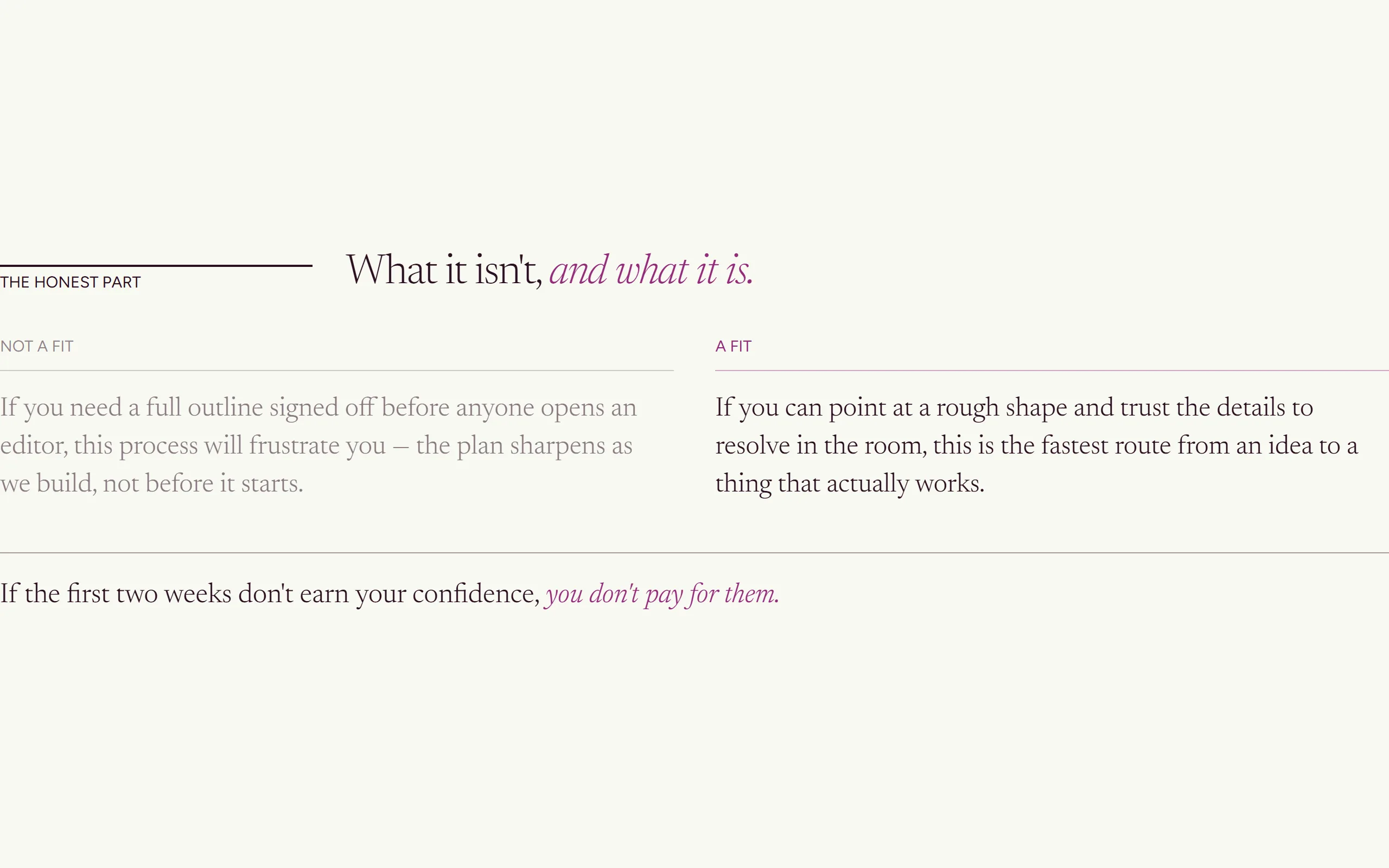 Fit Prose — light theme