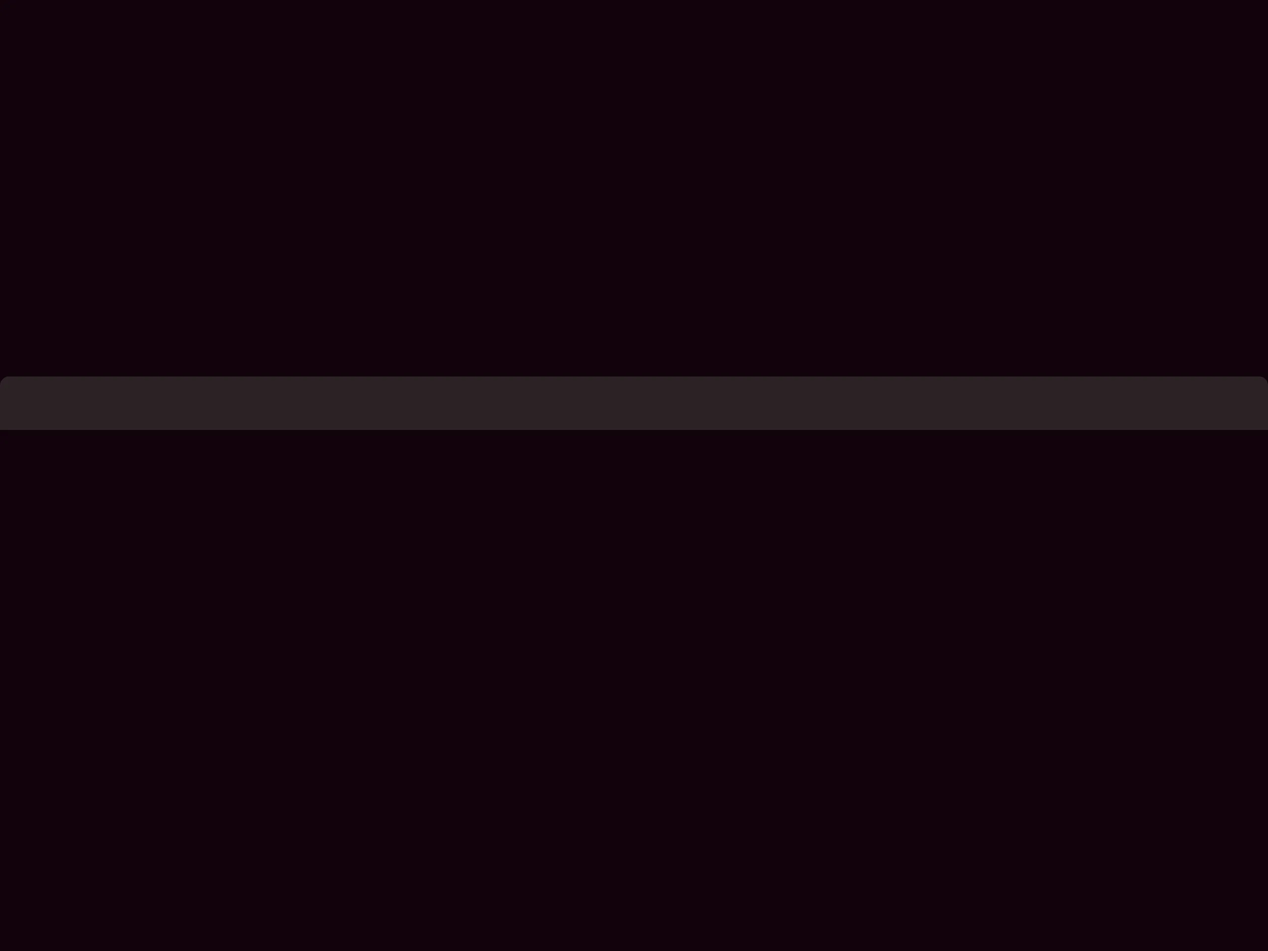 Section — dark theme