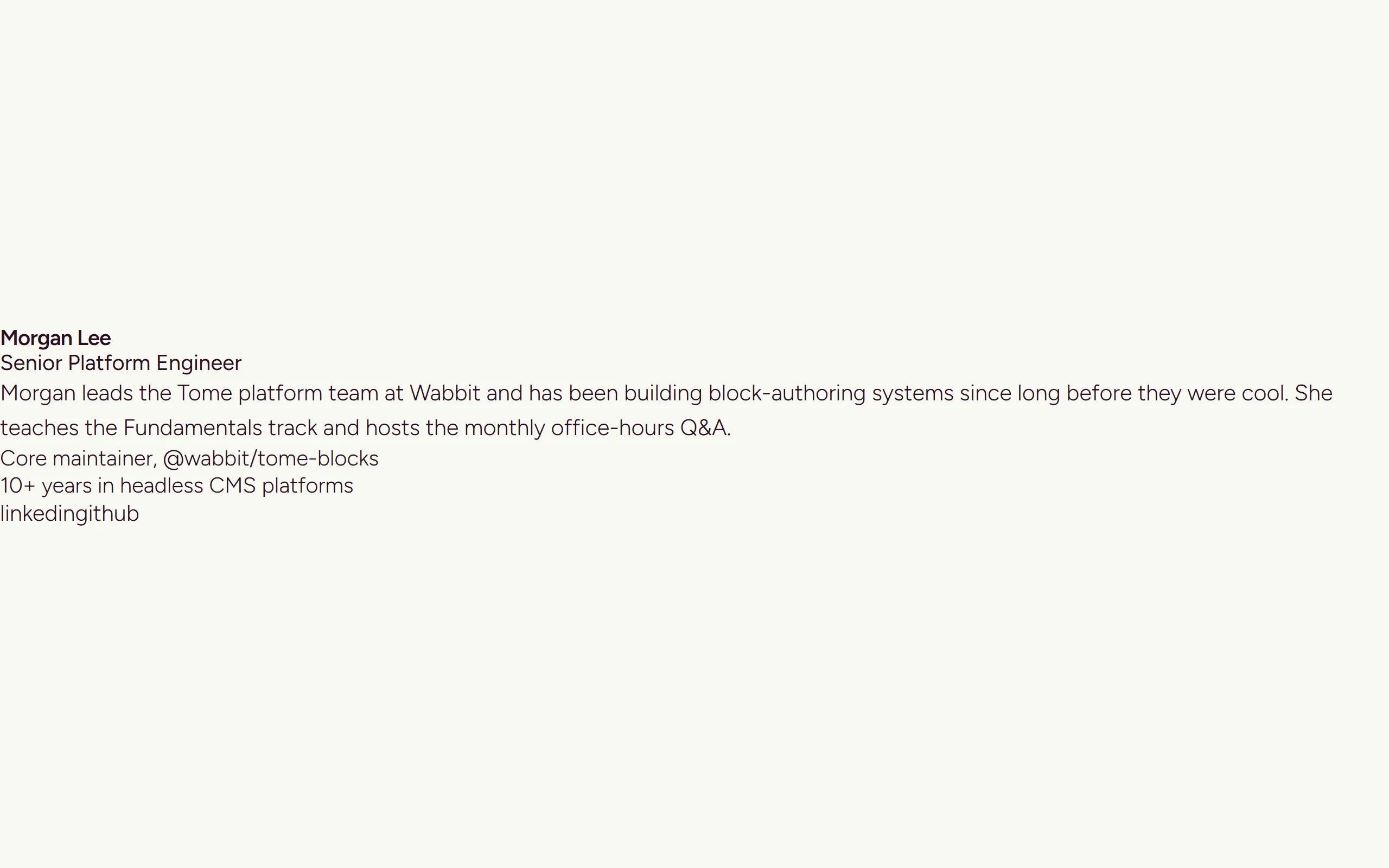 Default variant preview