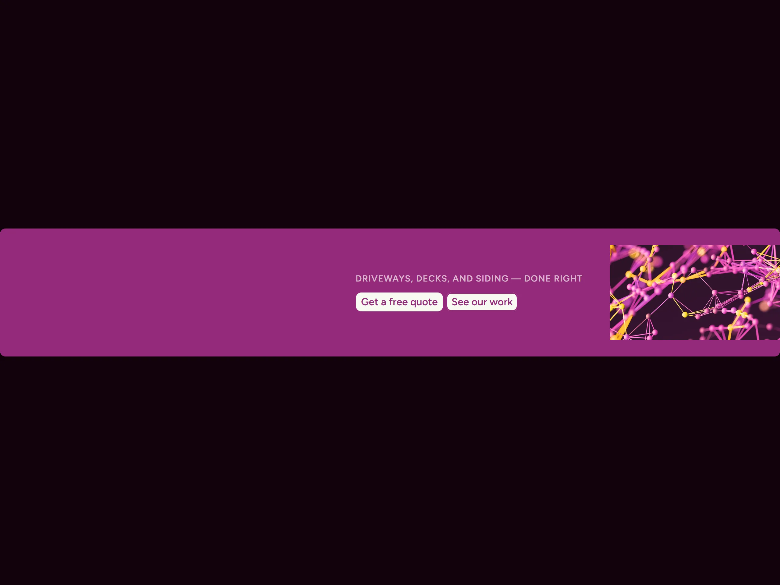 Call to Action — dark theme