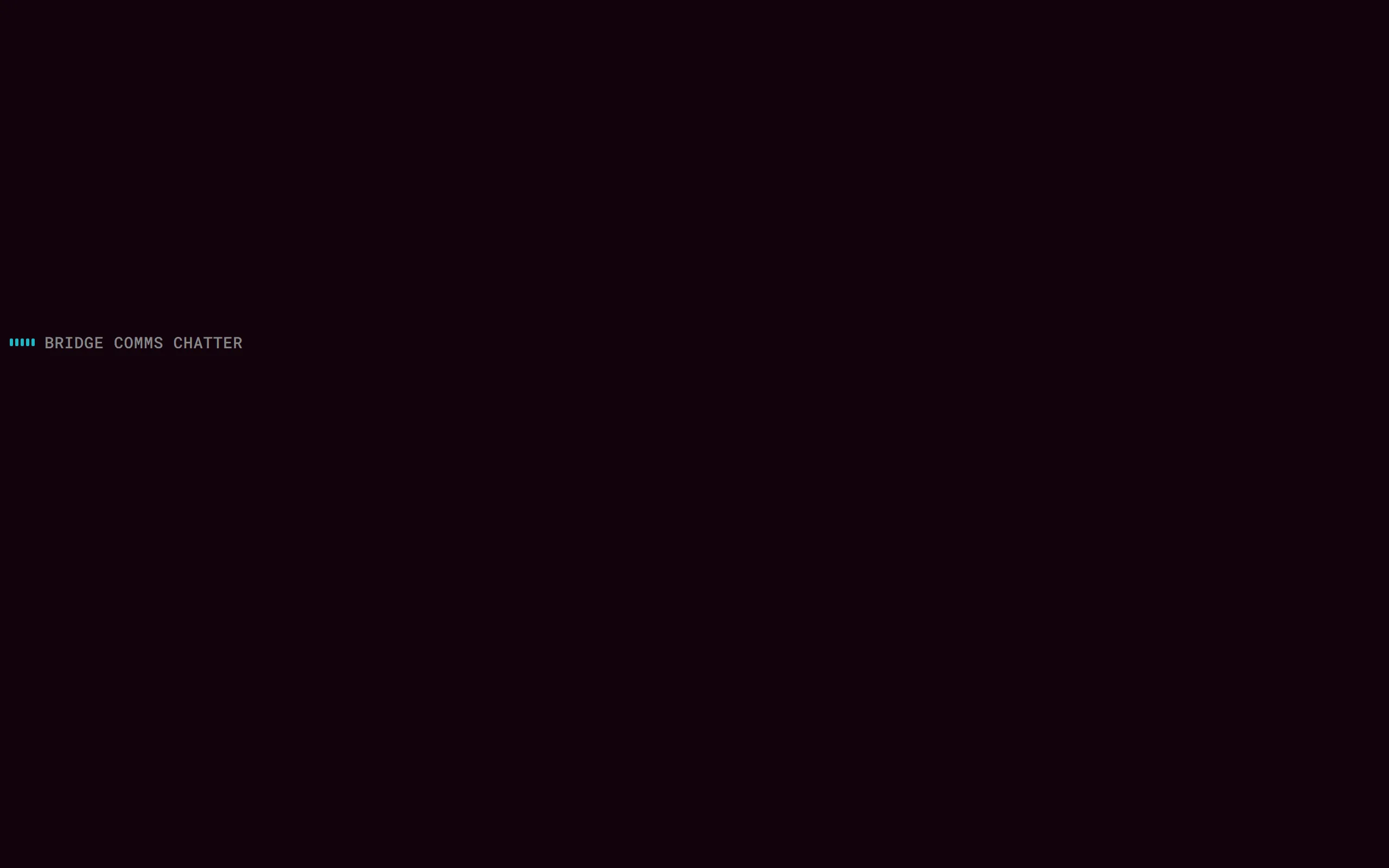 Signal Ambient Audio — dark theme