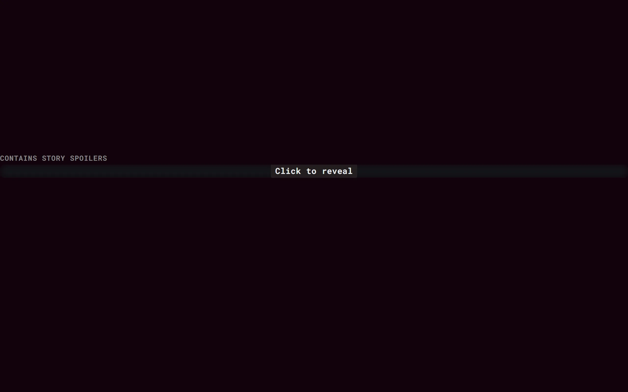 Signal Spoiler — dark theme